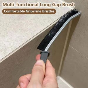 1pcs Bathroom Kitchen Window Slots Dust Brushes Hard Bristles Gap Cleaning Brush