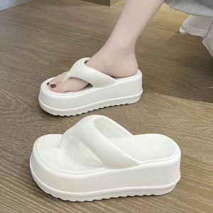 [Free Shipping] EVA Flip-Flops For Summer Outdoor Wear Fashionable High-Heeled Sandals For Women Beach Sandals