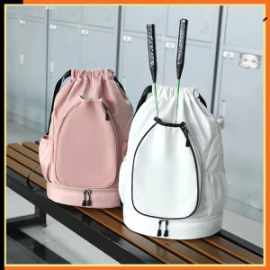 Badminton Racket Tennis Bag Pickleball Bag Gym Sports Fitness Shoulders Drawstring Backpack