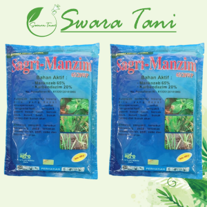 Fungisida Sagri Manzim 400gr Mankozeb Karbendazim Pembasmi Busuk Batang Blast Padi