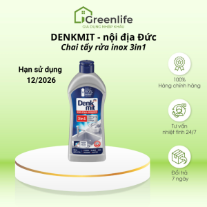 Chai tẩy rửa inox Denkmit 3in1 chất lượng cao - Gia dụng nhập khẩu Greenlife