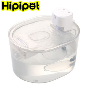 Hipipet Wireless Induction Pet Water Fountain Cordless Cat Water Fountain 3L Large Capacity 120-Day Battery Life UV Sterilized Quiet Automatic Water Dispenser for Cats & Dogs Easy Disassembly & Cleaning Design 120° Wide-Angle Radar Sensing