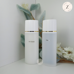 Paket 2in1 Sabun Wajah Aha Cleanser dan Toner Penyegar 100ml