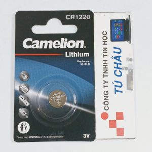 Pin CR1220 - 3V 1220 DL1220 SB-T13 RCR1220 BR1220 / Pin Camelion Lithium