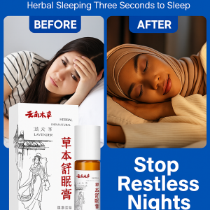 Three Second Sleep Inducing Herbal Sleeping Cream Lavender And Agarwood Sleep Aid Cream Essential Oil Calming And Stress Relief Cream