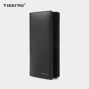 Tigernu 8003 Luxury Mens Wallet Newest 100% Genuine Leather Men Wallet Long Male Slim Leather Purse Card Holder Walet Pocket For Men
