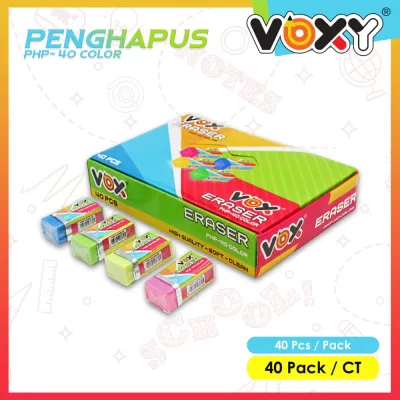 Penghapus BUL Murah Isi 40 Pcs Warna