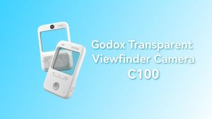 Godox C100 Mini Camera with Transparent Viewfinder uses microSD USB-C Charging and Transfer