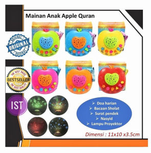 Mainan Anak Apple Learning Quran/ Mainan Edukasi Apel