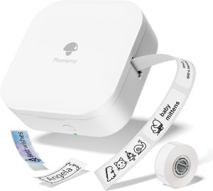 Phomemo Q30 Bluetooth Thermal Label Printer Portable Compatible With Ios And Android PhoneGreat For BarcodePrice TagDateStickerName Labels