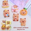 Charm Labubu Capybara Kuromi Trang Trí Mũ Bảo Hiểm, Ốp Lưng Sticker nổi. 