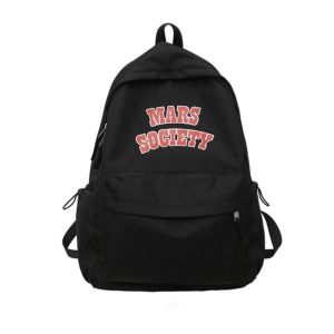 Tas Gendong Mars Society Buat Sekolah Pria Dan Wanita Muat Laptop Ransel Backpack Ala Korea