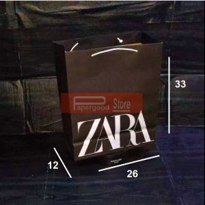 Paper bag Zara Medium 33 x 26 x 12