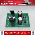 POWER SUPPLY SYMETRI 12V CT / MENGGUNAKAN IC 7812 DAN 7912 / POWER SUPPLAY 12 VOLT CT / Dapat Digunakan Untuk Rangkaian yang Membutuhkan INPUT  12 VT CT / Dapat menggunakan Trafo 1A CT 15 VOLT BISA BAYAR DI TEMPAT / SEJAHTERA ELEKTRONIK. 