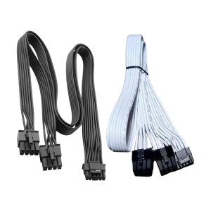 Double 8Pin to 16Pin 12VHPWR PCIE 5.0 Cable for Modulars Power Supply and High End Graphics Cards