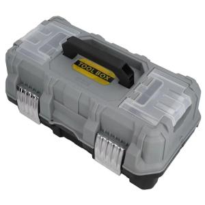 Heavy Duty 17 Inch Folding Tool Chest Three Layer Tool Box Hard Case for DIY Enthusiasts and Professional Repair Workers