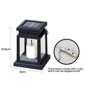 Outdoor Solar LED Palace Lantern Lawn Camping Decoration Landscape Courtyard Garden European-style LED Atmosphere Candle Light