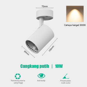 Lampu Sorot LED Super Terang 10W Lampu Sorot LED COB Aluminium Lampu Sorot Modern Dapur  220V