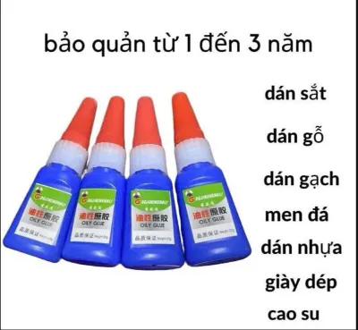 ( HN ) Combo 4Lọ Keo OILY GLUE Đa Năng Gấp 50 Lần Keo 502