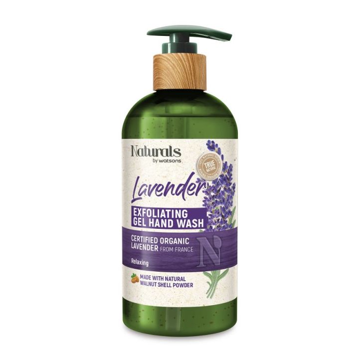 NATURALS BY WATSONS Lavender Exfoliating Gel Hand Wash 400ml Lazada