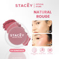 Stacey Natural Rouge Makeup Blush Powder - Infused Blush on Creamy Pigmented. 