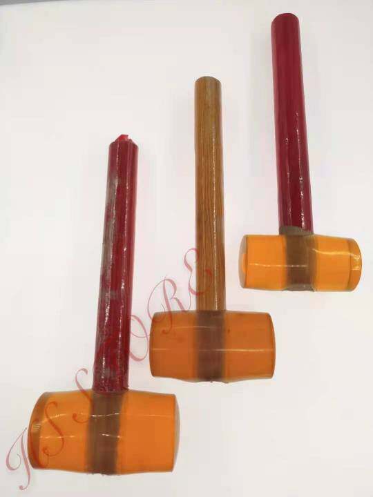 Orange deals rubber mallet