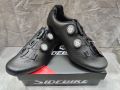 Giày can đạp xe dòng Road 2 khóa vặn đế carbon Side Bike SD-020 màu đen - SPORTS WORLD. 
