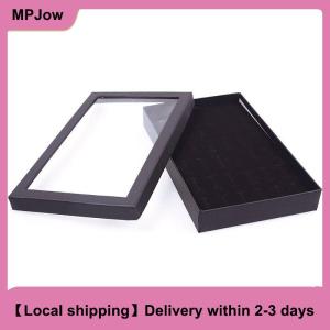 【Local shipping】 Earring Case Display 36 Slots Jewelry Organizer Tray Ring Box Storage Fashion