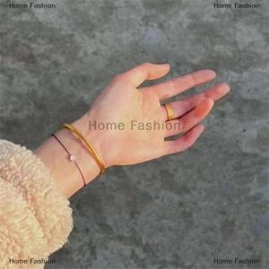 [COD] Home Fashion Lucky Red Rope Pink Pentagram Bracelets For Women Friendship Adjustable Star Hand Chain Fashion Jewelry Gifts Accessories