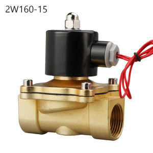 Solenoid Water Valve Electric Selenoid Valve Kuningan 220V ac 1/2 1/4 3/4 Inch Normal Close 2w-025-08 / 2w-160-15 / 2w-200-20