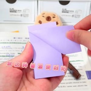 ✨ Nota Lekit Capybara Sticky Notes Sticker Pull Out Memo Pad Comel Student Stationery Kertas Pelekat Sendiri