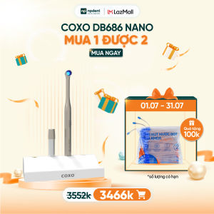 Đèn Quang Trùng Hợp Mini COXO DB686 Nano Đèn Chiếu Quang Trùng Hợp NPDENT Đèn LED Độ Nhạy Cao Tích Hợp 2 Trong 1 Trám Răng Và Phát Hiện Răng Sâu - Bảo hành chính hãng 6 tháng