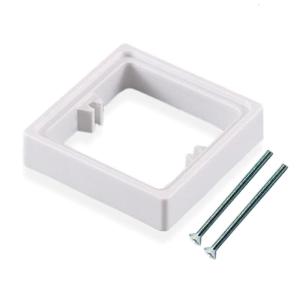 20mm Single Socket Spacer Square Spacer Socket Surround Cover 1 Gang Socket Surround Uprades for Light Switches Covers