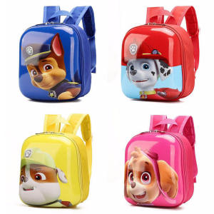 Cute Paw Patrol Bag Cartoon Figure Chase Print Anime Backpack Kindergarten Children School Toy Bag Gift for kids