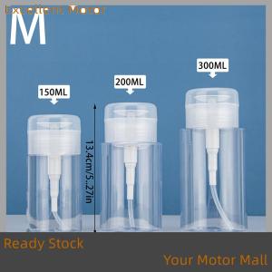 Excellent Ready Stock 100 150 200ml Portable Travel Refillable Bottle Empty Plastic Nail Polish Remover Alcohol Liquid Press Pumping Dispenser Bottle