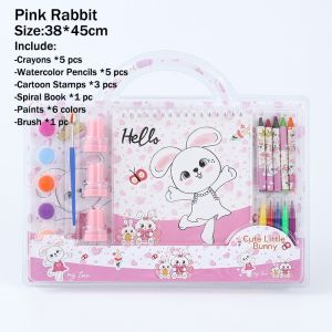 21Pcs Kids Art Coloring Set Crayons Oil Pastels Color Pencils For Drawing coloring set for kids