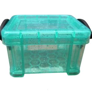 Small Plastic Container Mini Beads Organizer with Lock Lid Portable Plastic Box for Jewelry Cosmetic Stationery Items