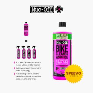 MUC-OFF BIKE CLEANER CONCENTRATE 1L - CAN MAKE UP TO 4L BIKE CLEANER / 500 ML