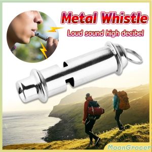 M.G.【Ready in Stock】 Small Whistle High Frequency Whistle Life-Saving Whistle Survival Whistle