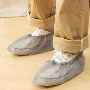 Lô 10 Túi Bọc Giày Chống Nước Chống Bụi Nhựa PE/CPE/Vải Không Dệt