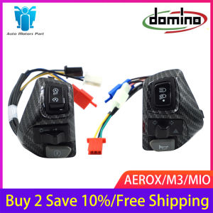 Thanh Tay Cầm DOMINO AEROX/M3/MIO Công Tắc Tay Lái Chống Nước Cho Xe Máy - Hàng quốc tế | Lưu ý thời gian giao hàng dự kiến