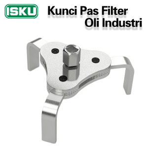 ISKU Kunci Oil Filter Wrench 55-115mm Bahan CR-V Universal Two Way Oil Filter 3 Kaki Kunci Pembuka