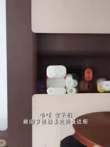 Walnut Wood Style Round Dining Table And Chair Home Use Small-sized Mid Ancient Style Round Dining Table