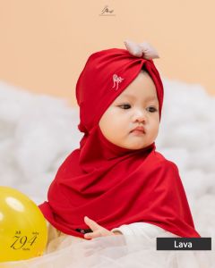 Hijab Instan Anak 1 tahun By Hijab Arrafi Kode Ar 794 baby / Ar 794 Baby