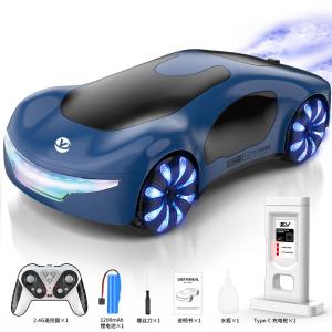SHIP KL Ready Stock EV Drift Remote Control Car Cool spray Smoke Music Lamp Stunt Car Gesture Sensing Cyber Car Toy