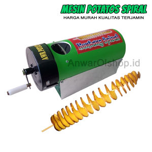 Mesin Kentang Curly Viral New Upgrade Terbaru