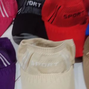 Topi Senam Wanita Sport Topi Golf Topi Bolong Tengah Rajut Impor Model Korea Topi Senam Zumba topi wanita untuk hijab