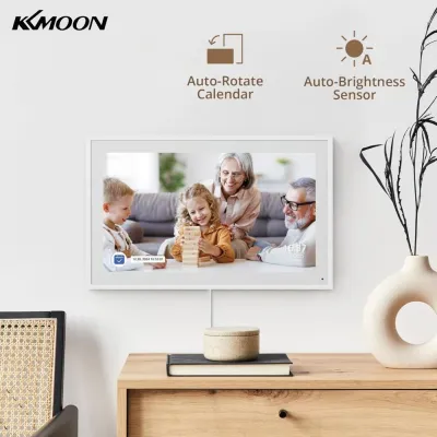 Kkmoon lịch kỹ thuật số 15.6 Inch 1080P Tương Tác Màn Hình Cảm Ứng Wifi Điện Tử Gia Đình Kế Hoạch biểu đồ việc lặt vặt Cho Nhà