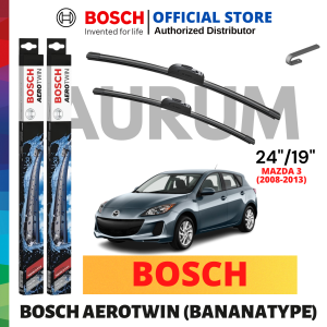 Bosch Aerotwin Wiper Blade set for Mazda 3 2008-2013 (24/19) 2pcs