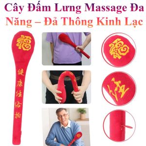 Cây Đấm Lưng Massage Đa Năng – Đả Thông Kinh Lạc Thư Giãn Toàn Thân Chăm Sóc Sức Khỏe Mỗi Ngày